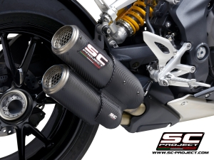 SC Project silencer twin CR-T Triumph Speed Triple 1200 RS & RR