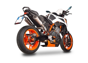 Spark silencers pair GRID-O short KTM Duke 790 and 890