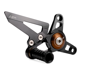 AEM factory adjustable rearsets kit MV Agusta F4 and Brutale B4