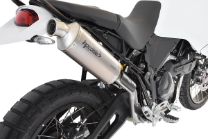 HP Corse Schalldmpfer SP-1 Titanium hoch Ducati DesertX