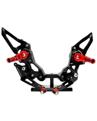 AEM factory solo rear sets Ducati Hypermotard 950