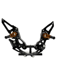 AEM factory solo rear sets Ducati Hypermotard 950