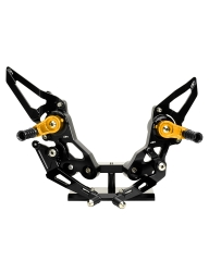 AEM factory solo rear sets Ducati Hypermotard 950