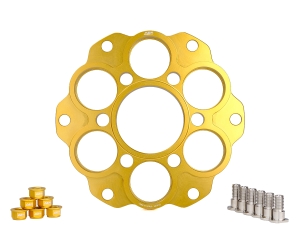 AEM factory quick-change sprocket carrier Ducati 6-holes for Ghost flange
