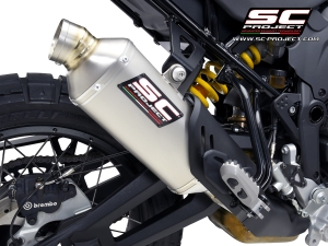 SC Project silencer Rally Raid Ducati DesertX