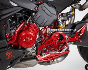 Motocorse Ritzelabdeckung Ducati Panigale V4 und Streetfighter V4