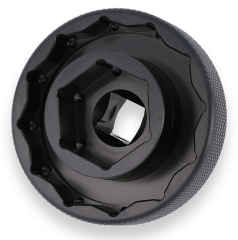 CNC Racing front and rear wheel socket multiple tool 55 mm polygonal, 30 hexagonal 1/2 femal drive