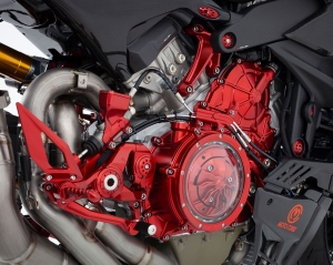Motocorse aluminium right engine crankcase Ducati Panigale V4, Streetfighter V4, Diavel V4 and Multistrada V4