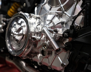 Motocorse aluminium right engine crankcase Ducati Panigale V4, Streetfighter V4, Diavel V4 and Multistrada V4