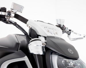 Motocorse steering riser cover Ducati Diavel V4