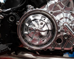 Motocorse Kupplungsdeckel mit Plexiglas Ducati V4