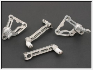 Motocorse ergal footpegs kit