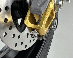 Motocorse Titan Schrauben und Muttern fr Kettenspanner Doppelschwinge Ducati Panigale V4 und Streetfighter V4