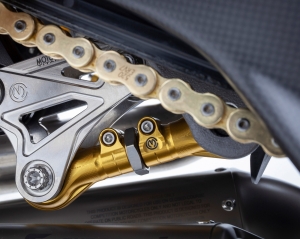 Motocorse Schubstange mit Titanschrauben Ducati Panigale V4 und Streetfighter V4 ab BJ 2025