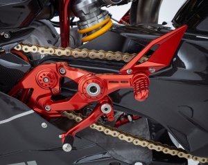 Motocorse Fussrasten Kit Premium Panigale V4 und Streetfighter V4 ab BJ 2025