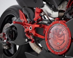 Motocorse Fussrasten Kit Premium Panigale V4 und Streetfighter V4 ab BJ 2025