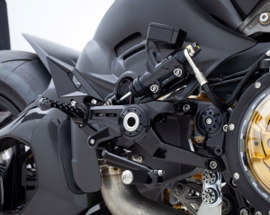 Motocorse Fussrasten Kit Premium Panigale V4 und Streetfighter V4 ab BJ 2025