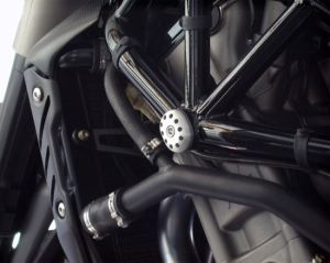 Motocorse frame protection pads kit Brutale