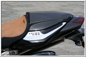 Motocorse passenger carbon seat cover Brutale