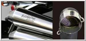 Motocorse titanium full exhaust-system Paul Smart and Sport 1000