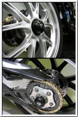 Motocorse wheel axle slider rear Ducati and MV Agusta