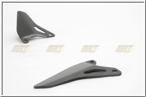 CDT heel guards pair with hole, rider footpegs 848 - 1198