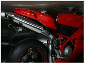 Motocorse titanium full exhaust system 848 - 1198