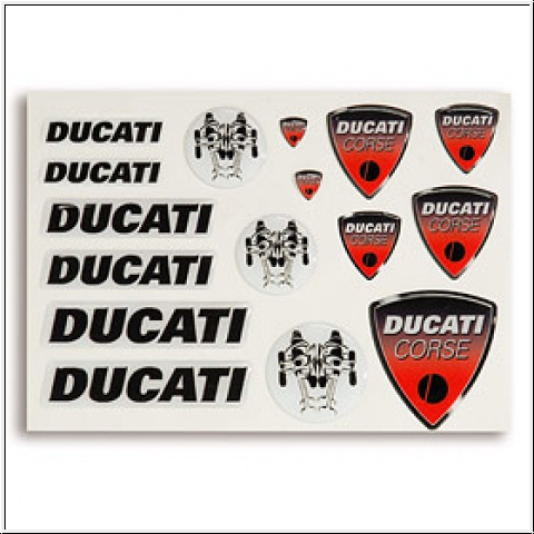 Ducati Corse Aufkleber-Set
