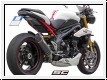 Schalldmpfer oval Speed Triple ab 2011