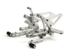 Motocorse rearsets with titanium screws Panigale 899 - 1299 & V2