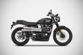 ZARD silencers pair six days Triumph Street Scrambler