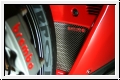 Motocorse oil cooler titanium protector