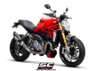 SC-Project Schalldmpfer SC1-R mit Kat. Ducati Monster 1200 S/R