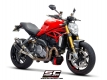 SC-Project silencer with cat. Twin-GP Ducati Monster 1200 S/R