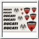Ducati Corse Aufkleber-Set